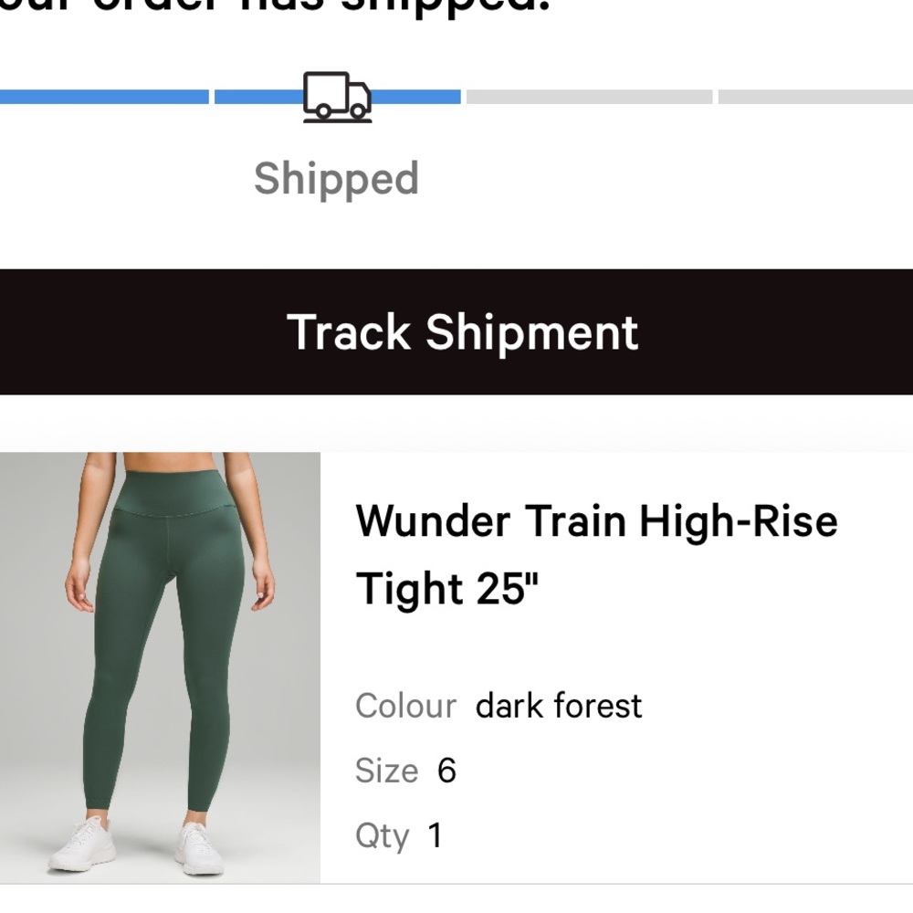 Wunder Train High-Rise Leggings - Dark Forest